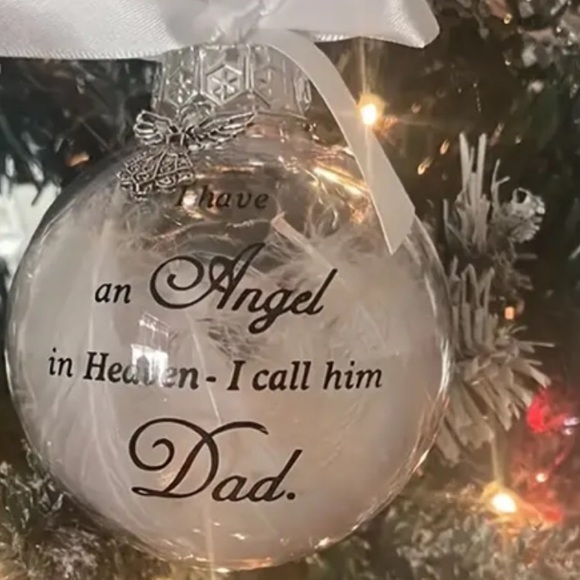 NWT DAD REMEMBRANCE ORNAMENT - Picture 2 of 6